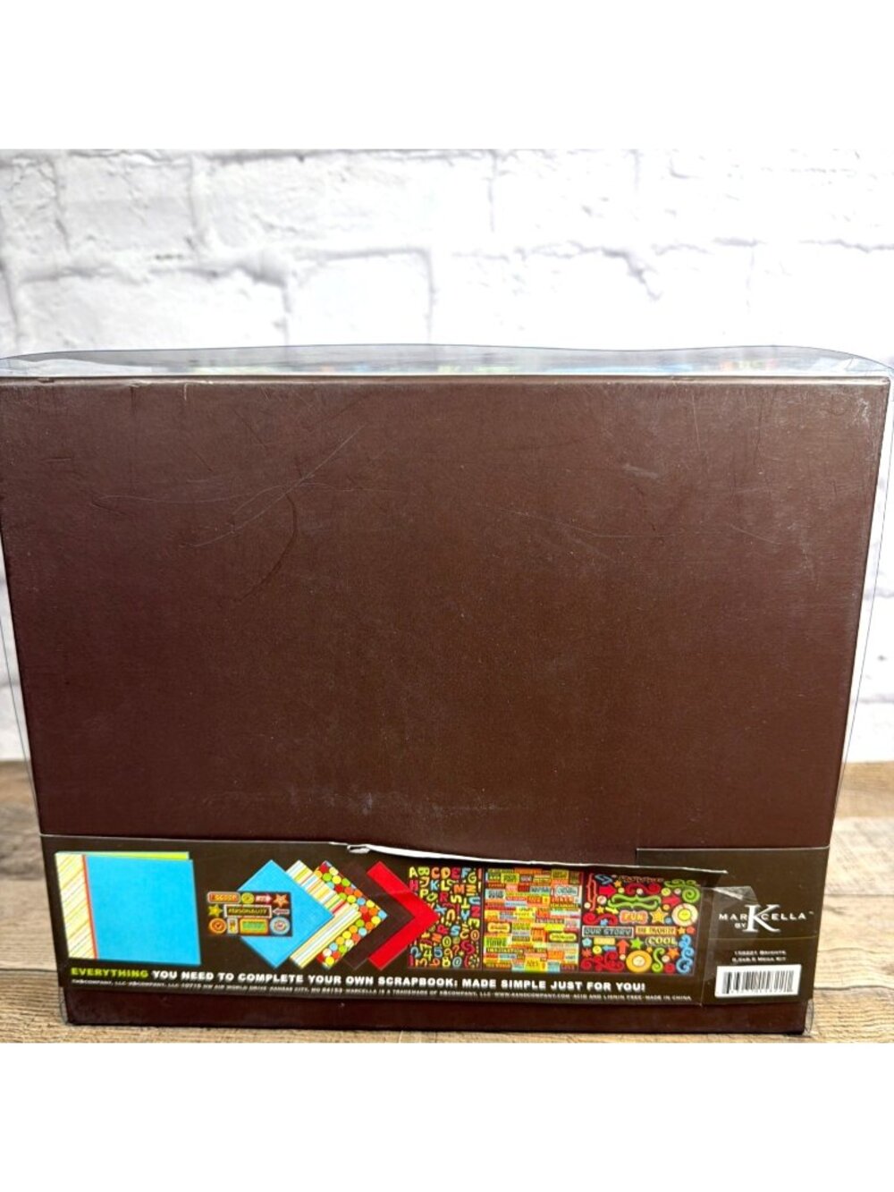 Vintage Set of 2 Made Simple Scrapbook Kit 271 Pieces 8.5x8.5 Album Stickers Lot - Picture 8 of 16
